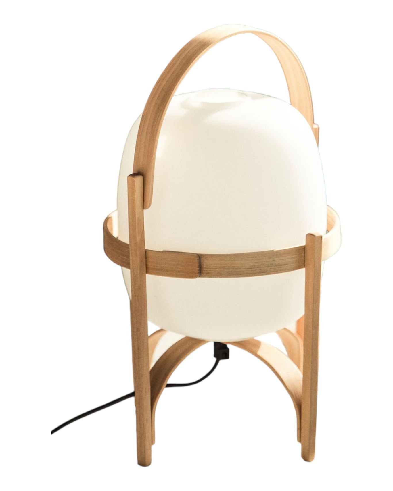 Cestita Table Lamp / Table Lantern Santa & Cole Opal Plastic Shade